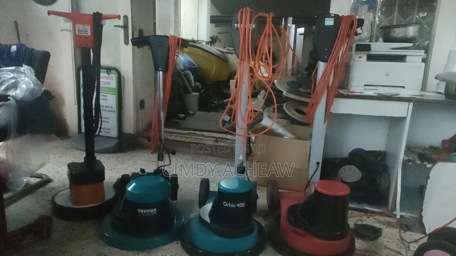 Scrubber Available