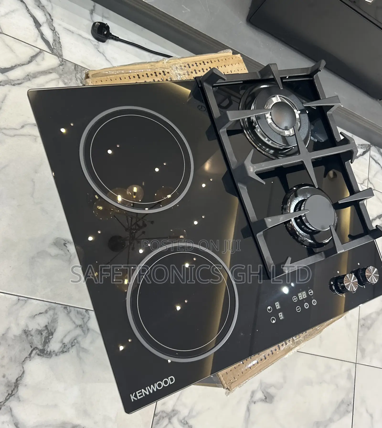 Kindly Check Kenwood 60cm Built-in 3 Gas + 1 Electric Burner Hob