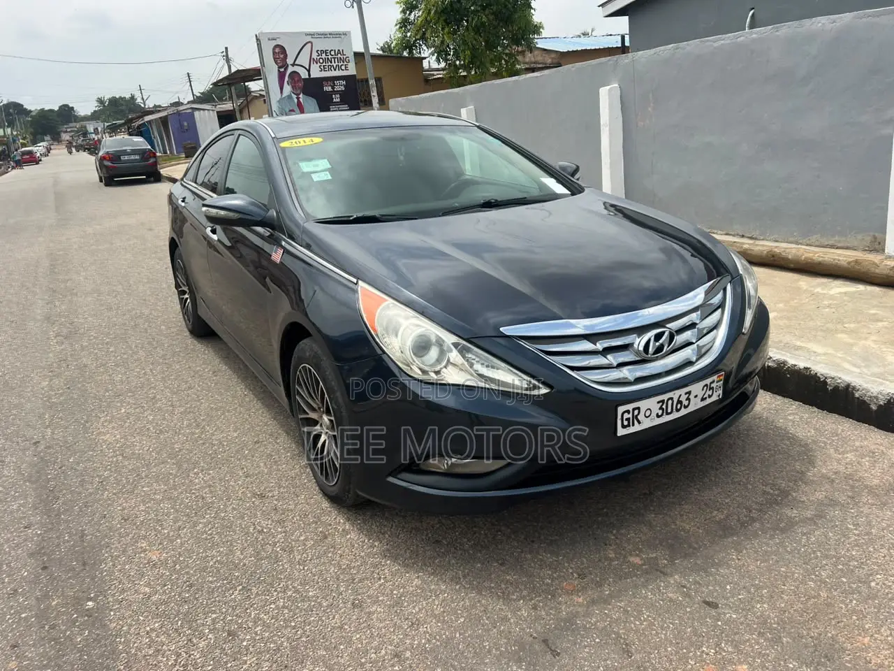 Hyundai Sonata 2014 Blue