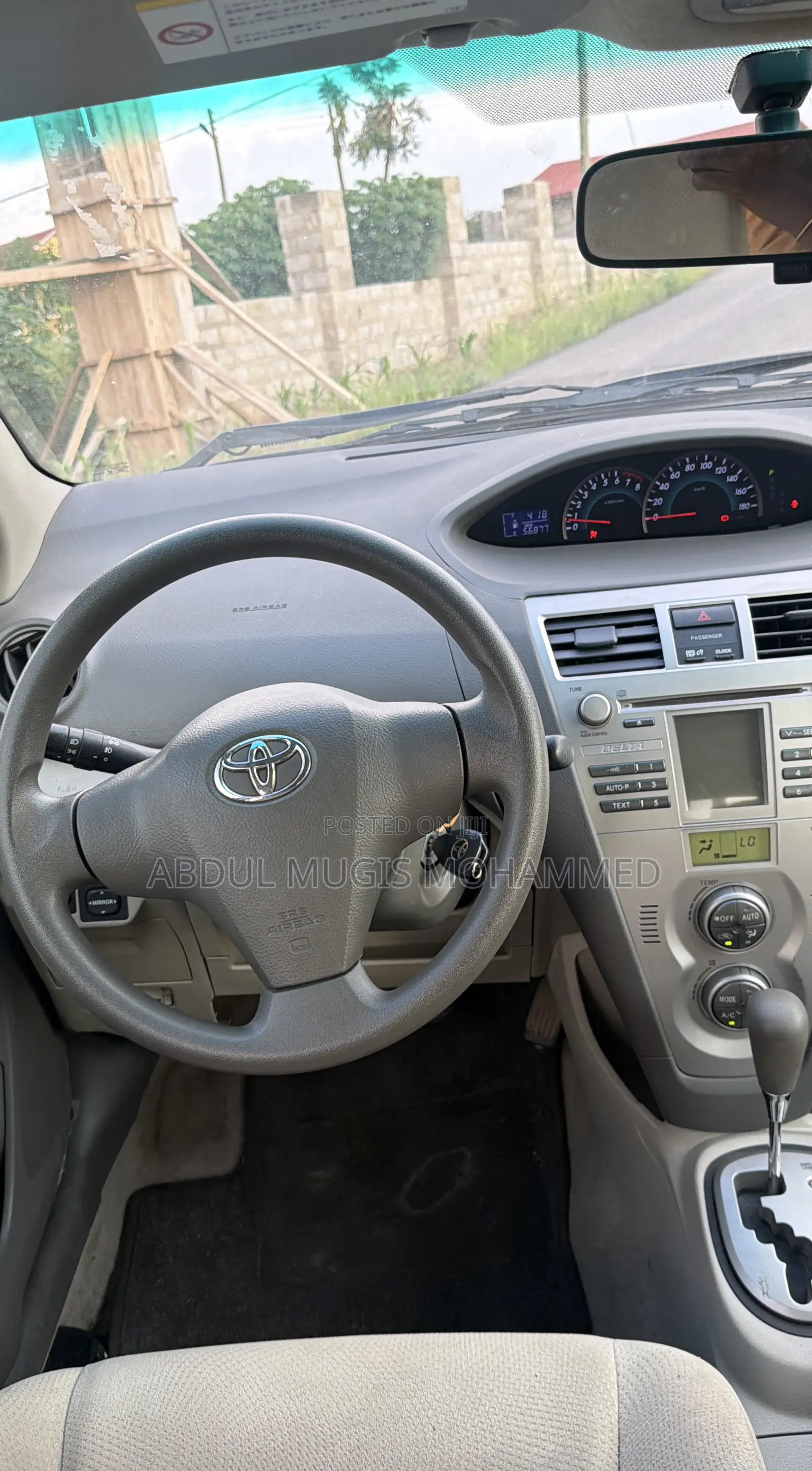 Toyota Belta 2011 Silver
