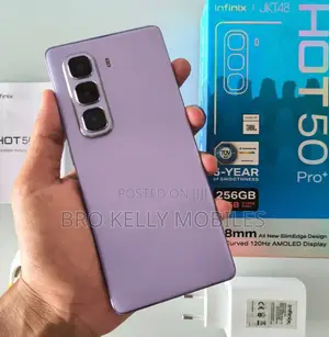 New Infinix Hot 50 Pro+ 4G 256 GB Purple