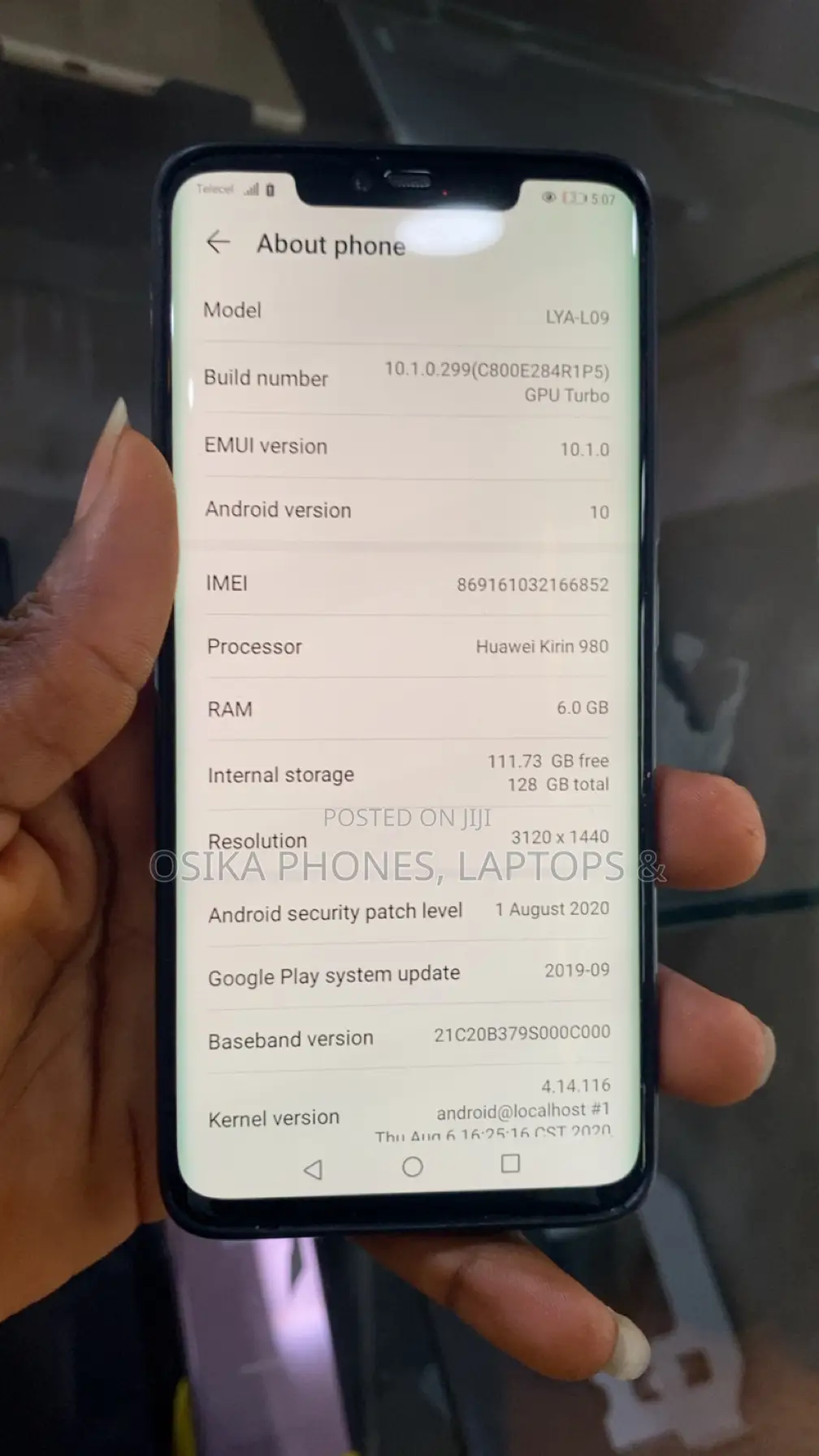 Huawei Mate 20 Pro 128 GB Blue