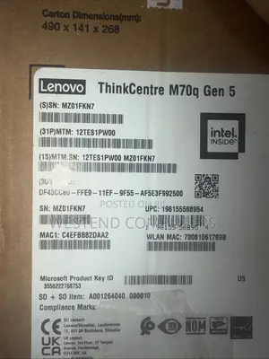 New Desktop Computer Lenovo 16GB Intel Core i5 SSD 512GB