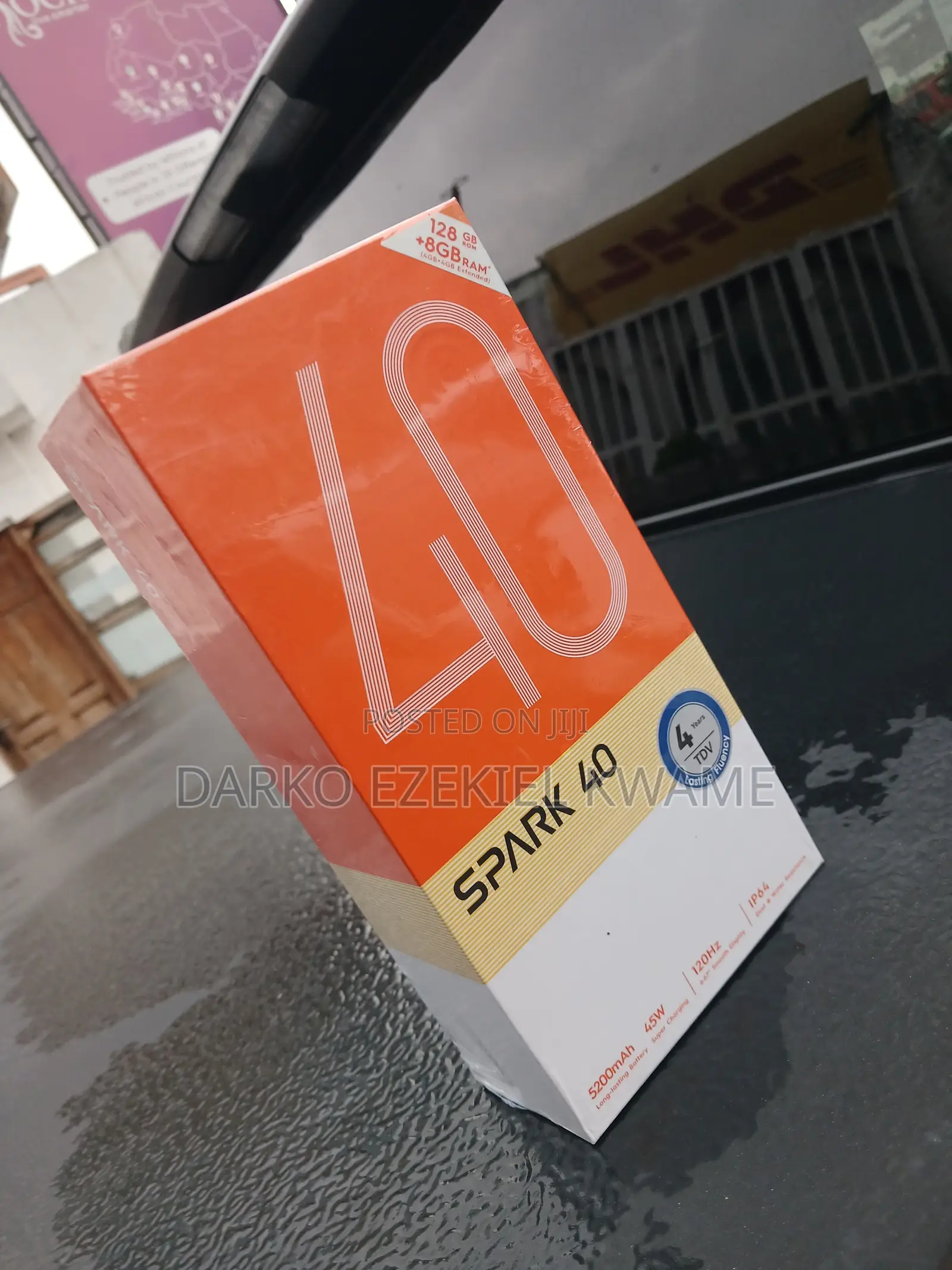 New Tecno Spark 40 256 GB Black