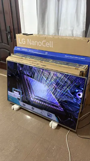 Home Used 55” Hisense Smart Tv