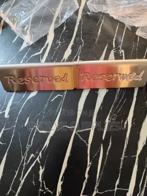 Reserved Table Sign