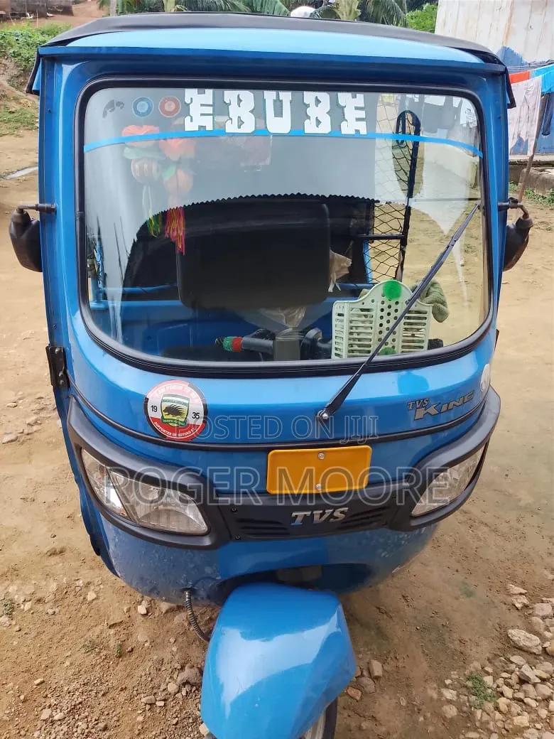 TVS King Deluxe Plus iTouch Start 2025 Blue