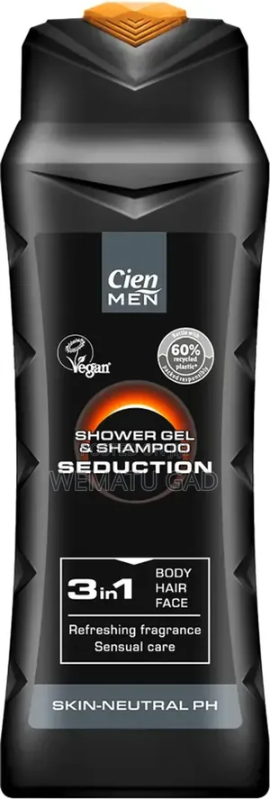 Cien Men Shower Gel and Shampoo (Seduction)