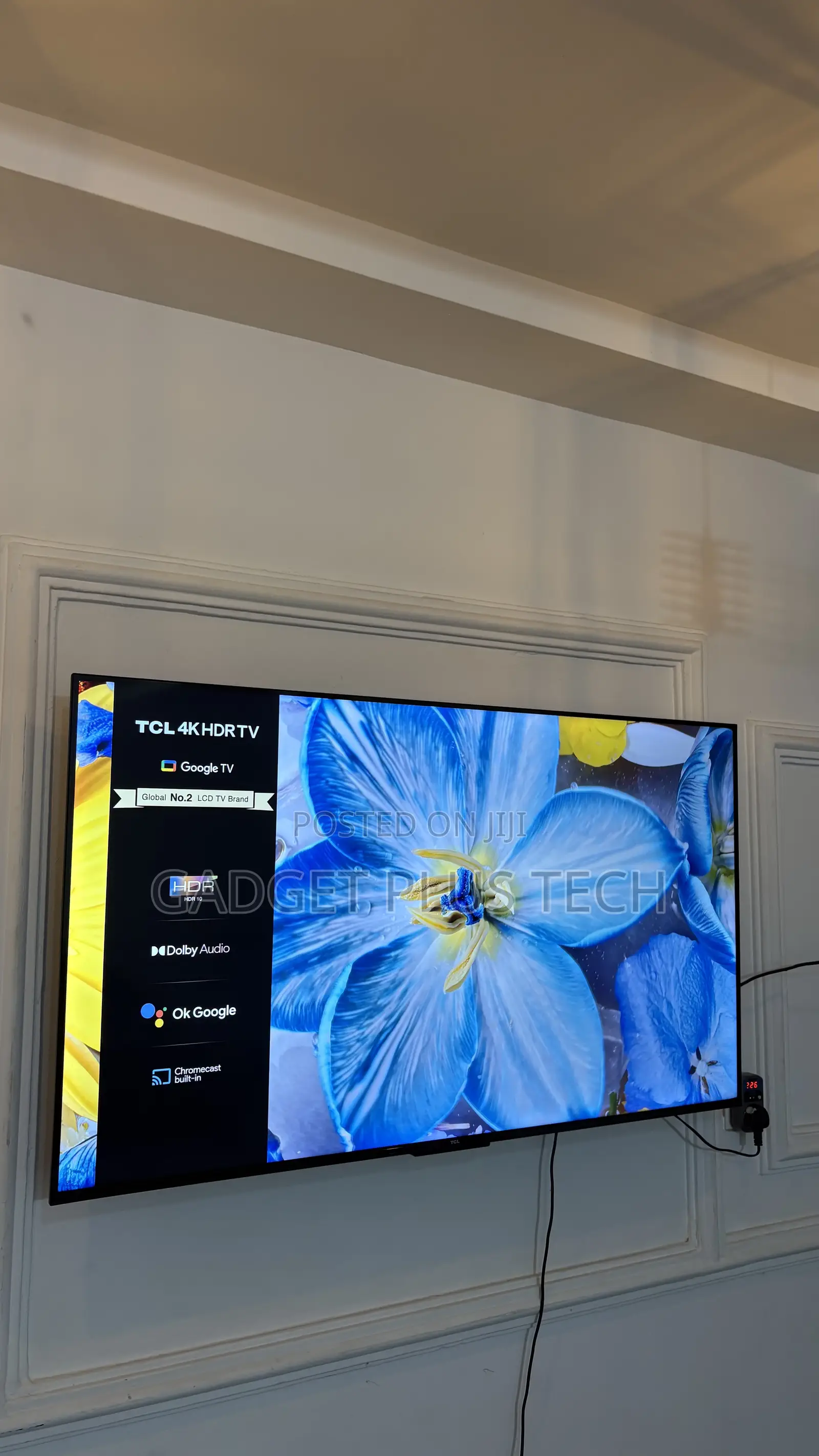 Home Used 2022/23 55” TCL Uhd Google Tv