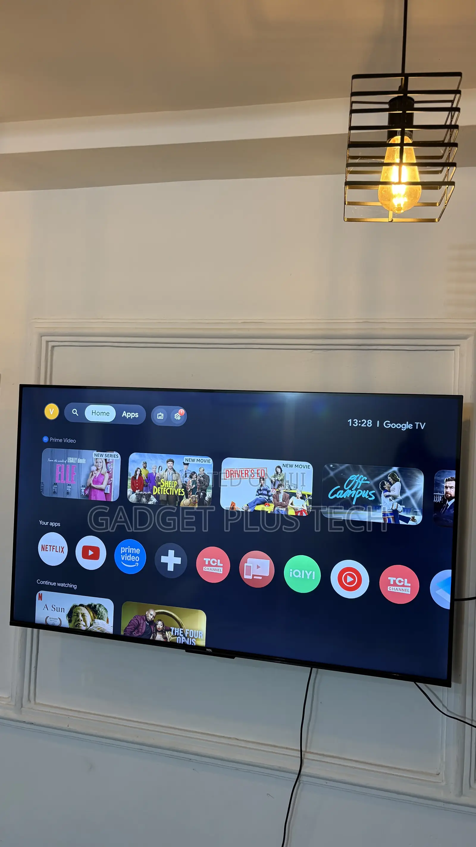 Home Used 2022/23 55” TCL Uhd Google Tv