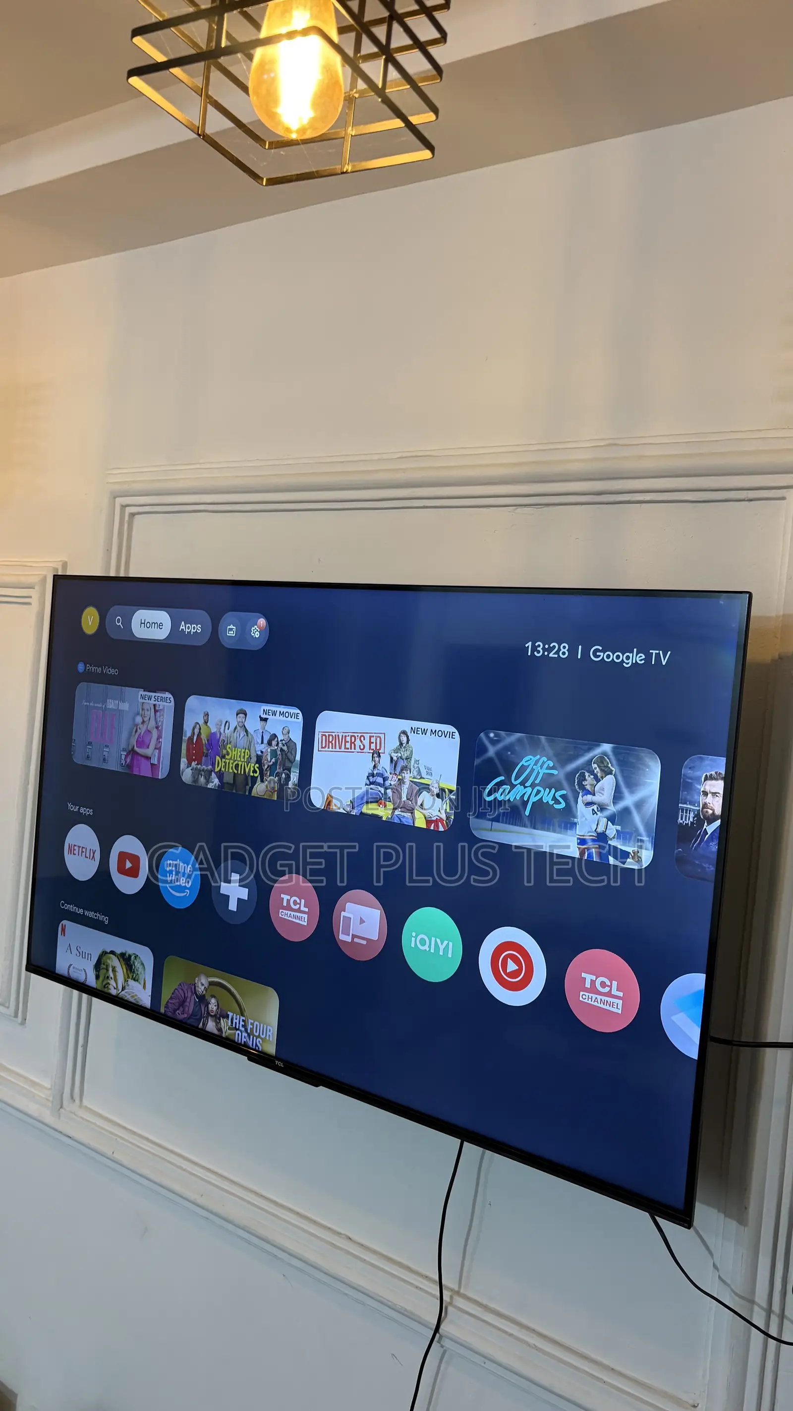 Home Used 2022/23 55” TCL Uhd Google Tv