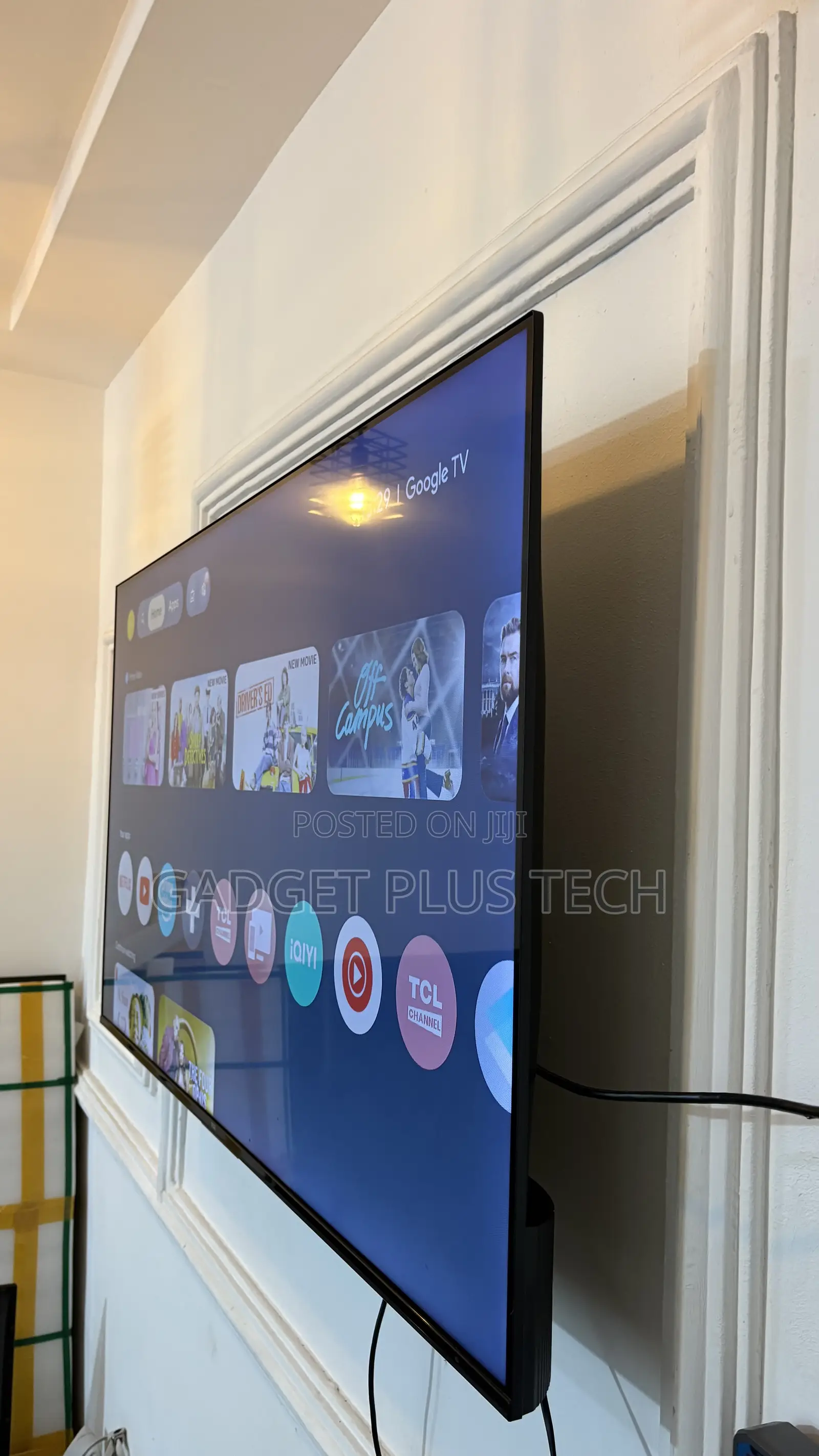 Home Used 2022/23 55” TCL Uhd Google Tv