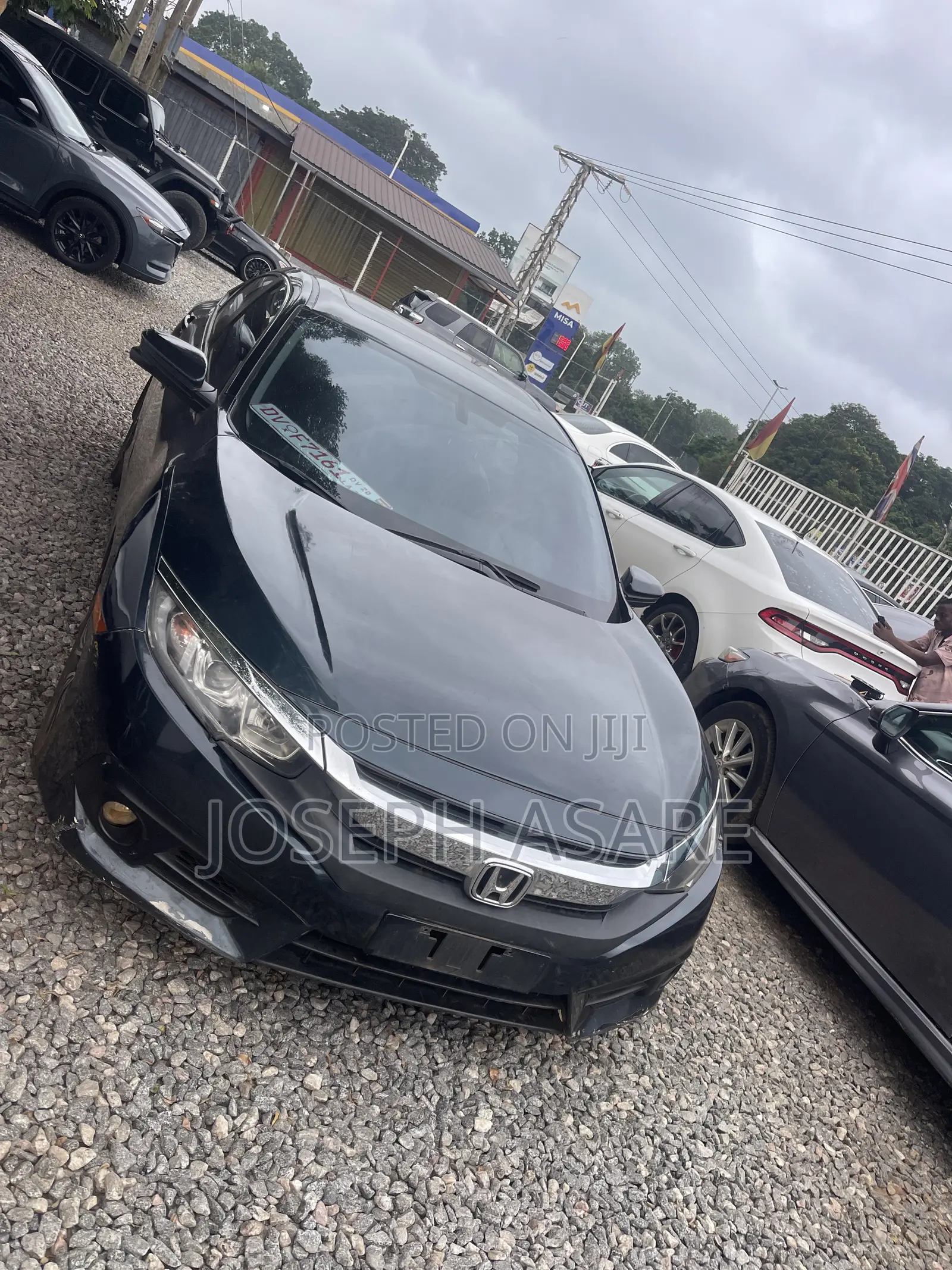 Honda Civic EX-L Sedan 2018 Gray