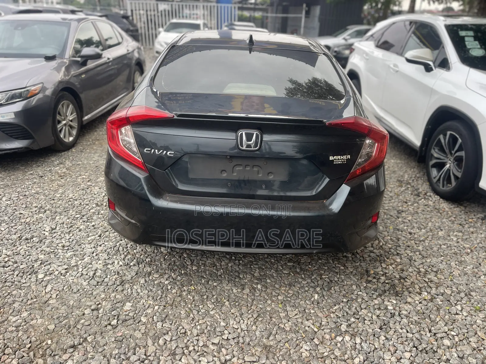 Honda Civic EX-L Sedan 2018 Gray
