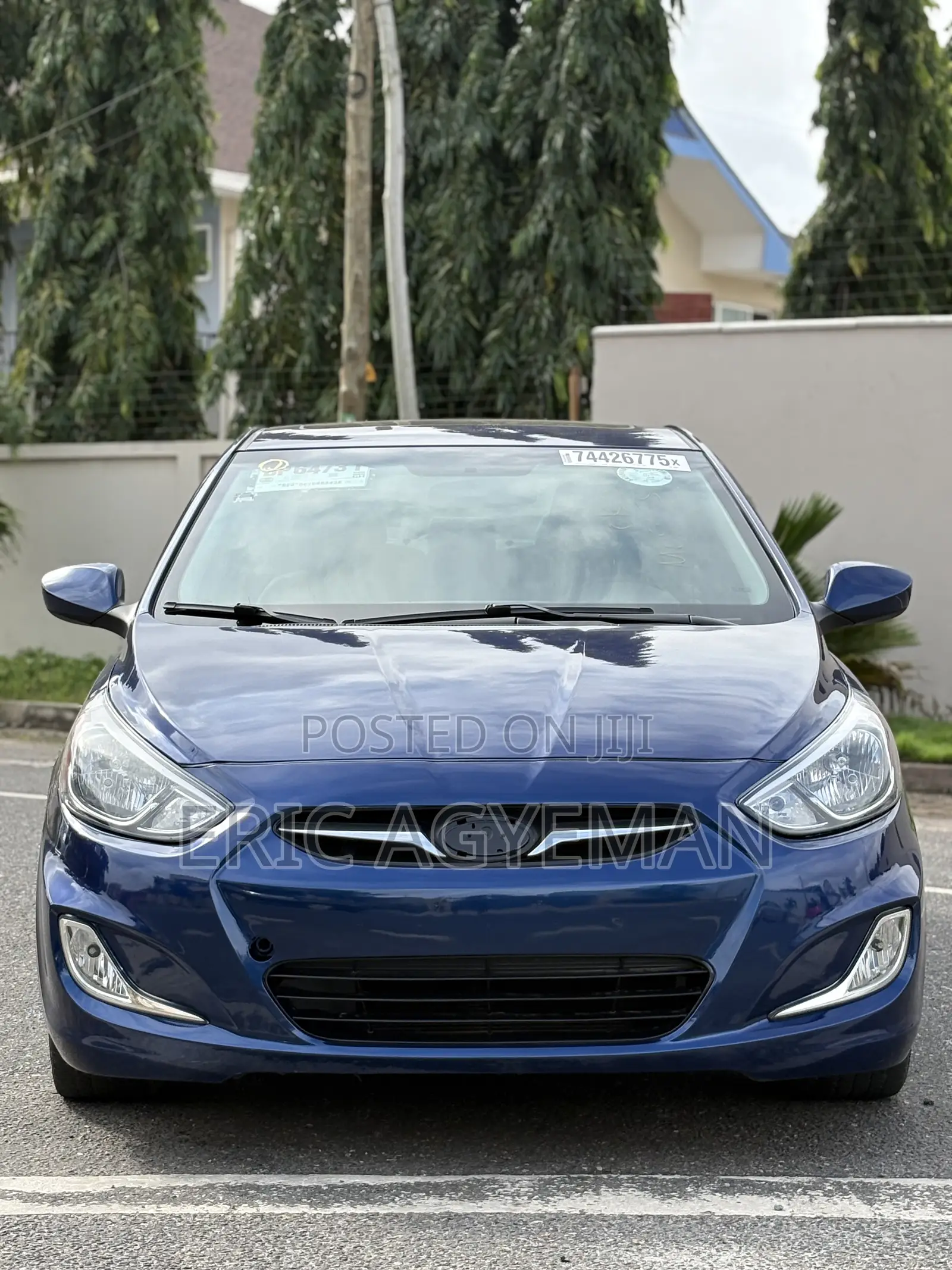 Hyundai Accent 2016 Blue