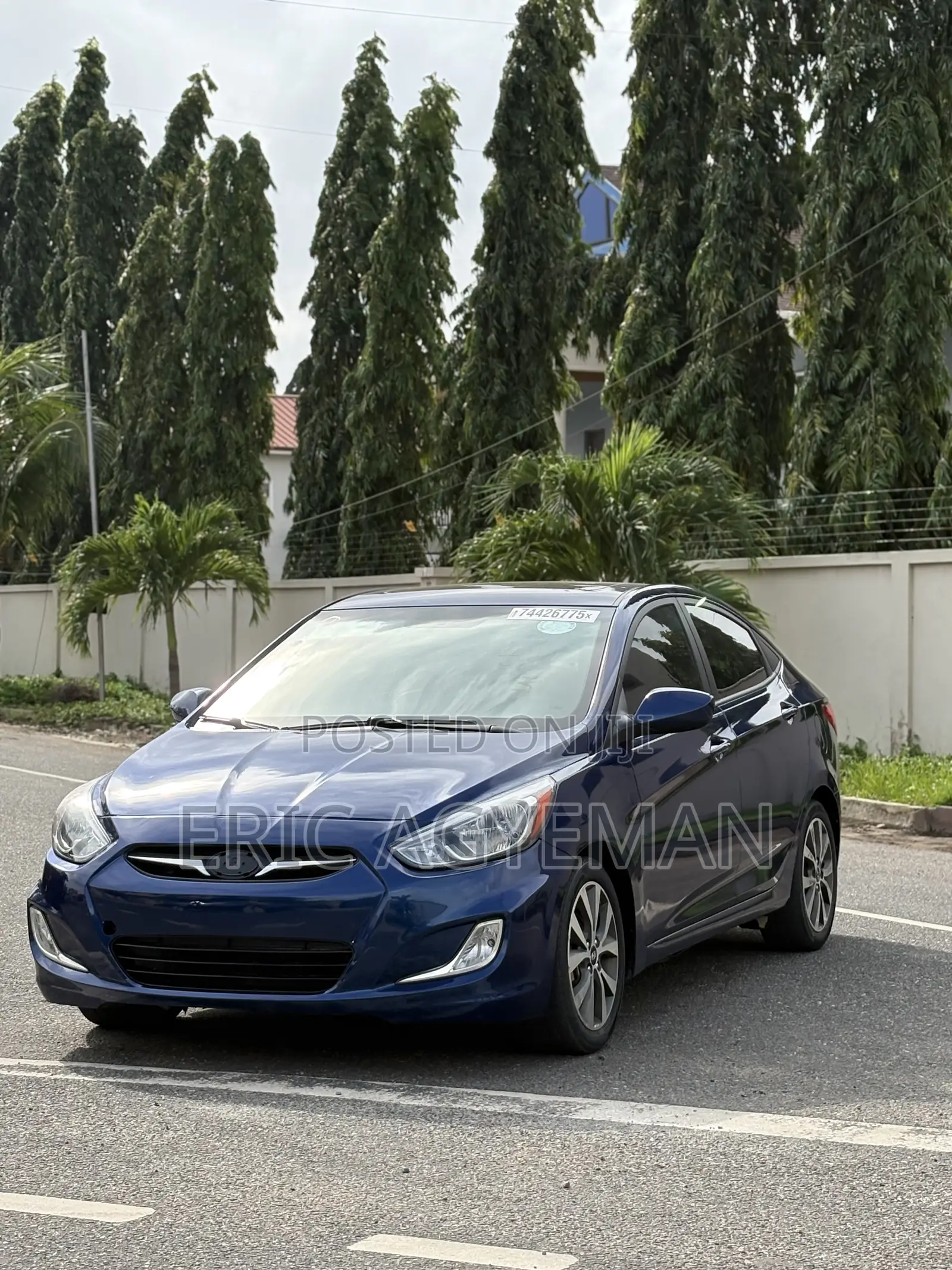 Hyundai Accent 2016 Blue
