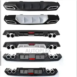 Honda Civic 10th Sedan Side Bumper Diffuser Lip for Exhaust Pipe Kit