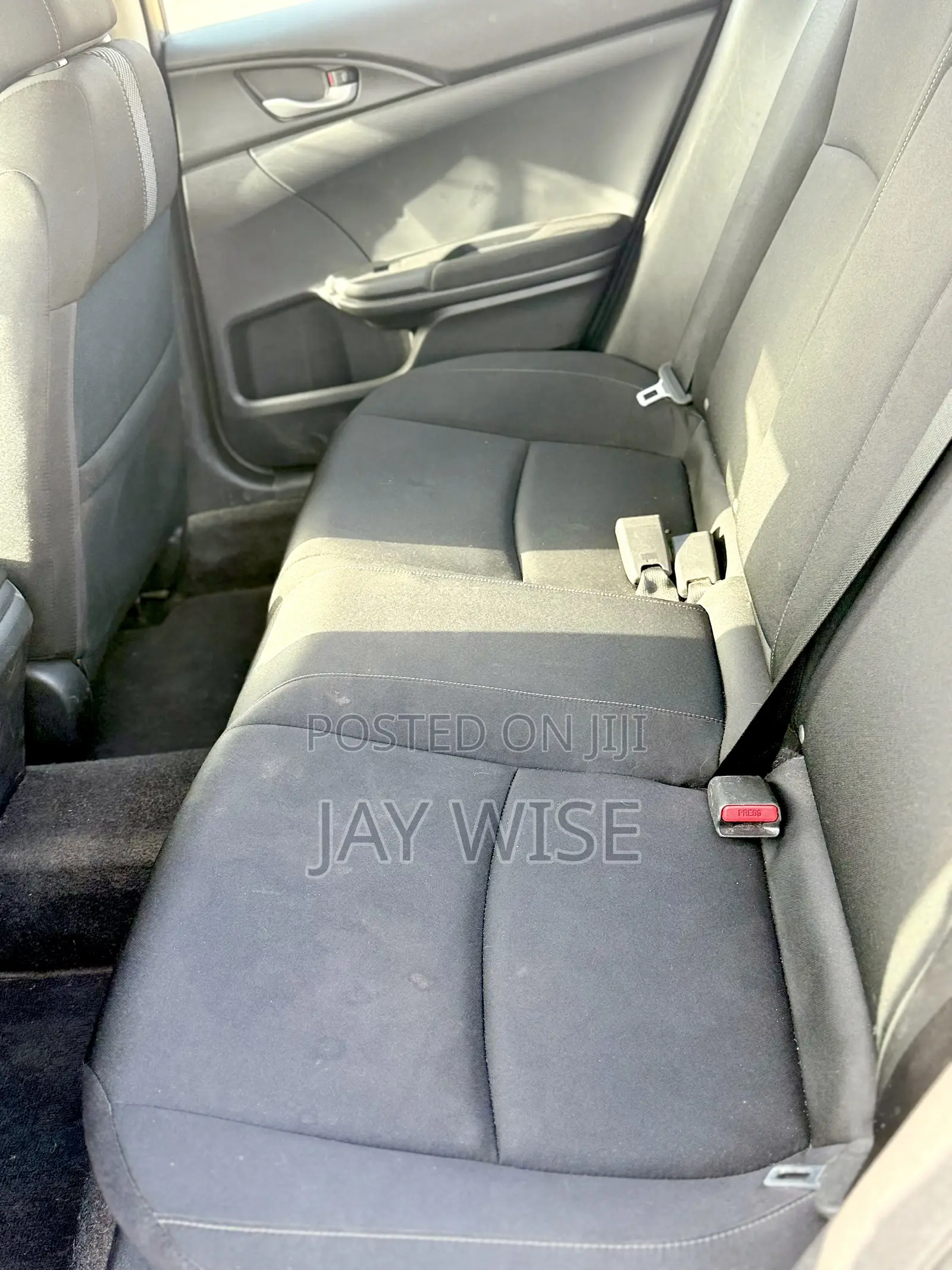 Honda Civic EX-L 4dr Sedan (1.5L 4cyl) 2017 Gray