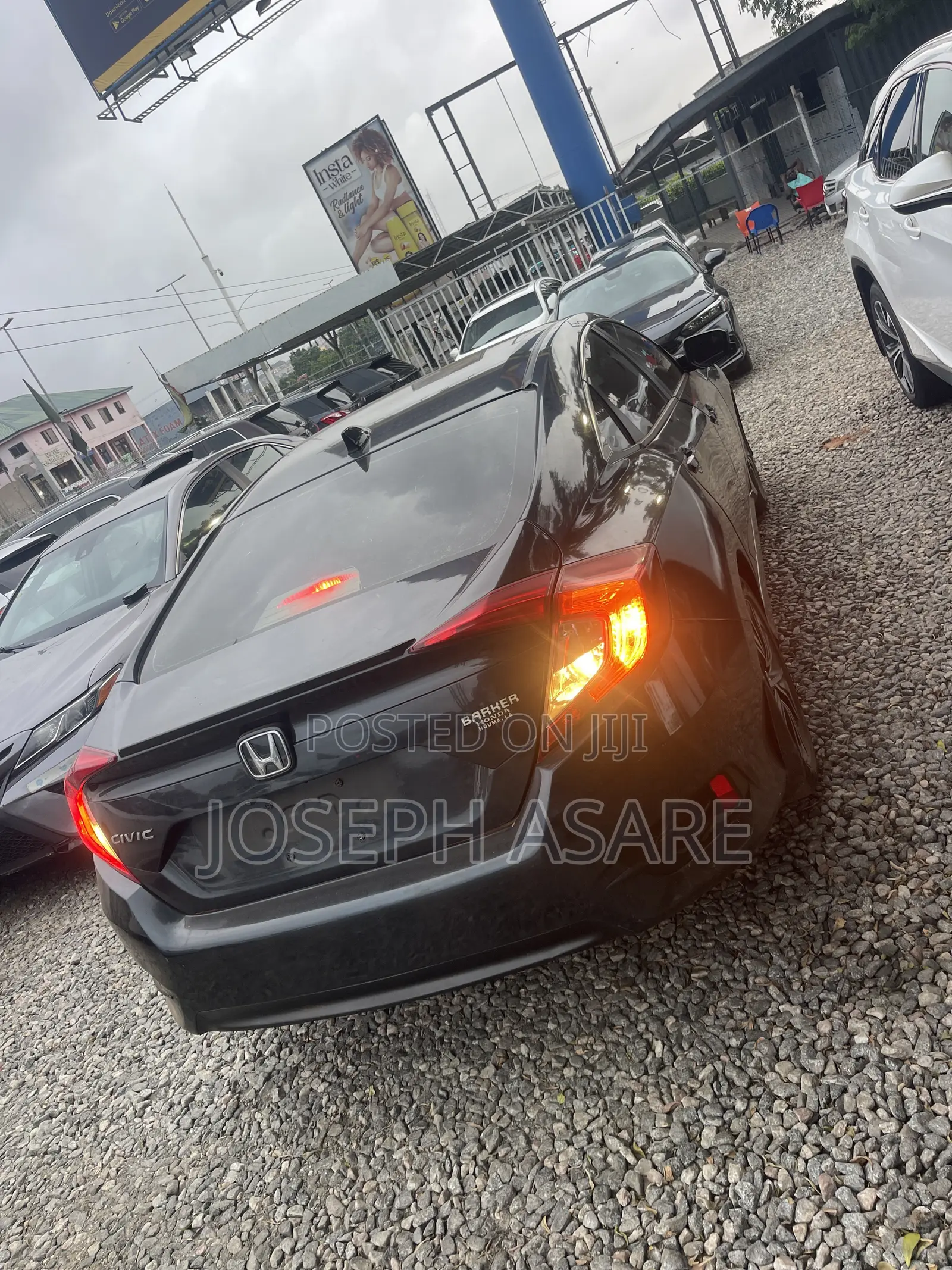 Honda Civic EX-L Sedan 2018 Gray