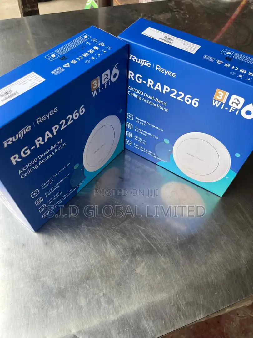 Rg-Rap2266 Wi-Fi 6 Ax3000 Dual-Band Round Ceiling A