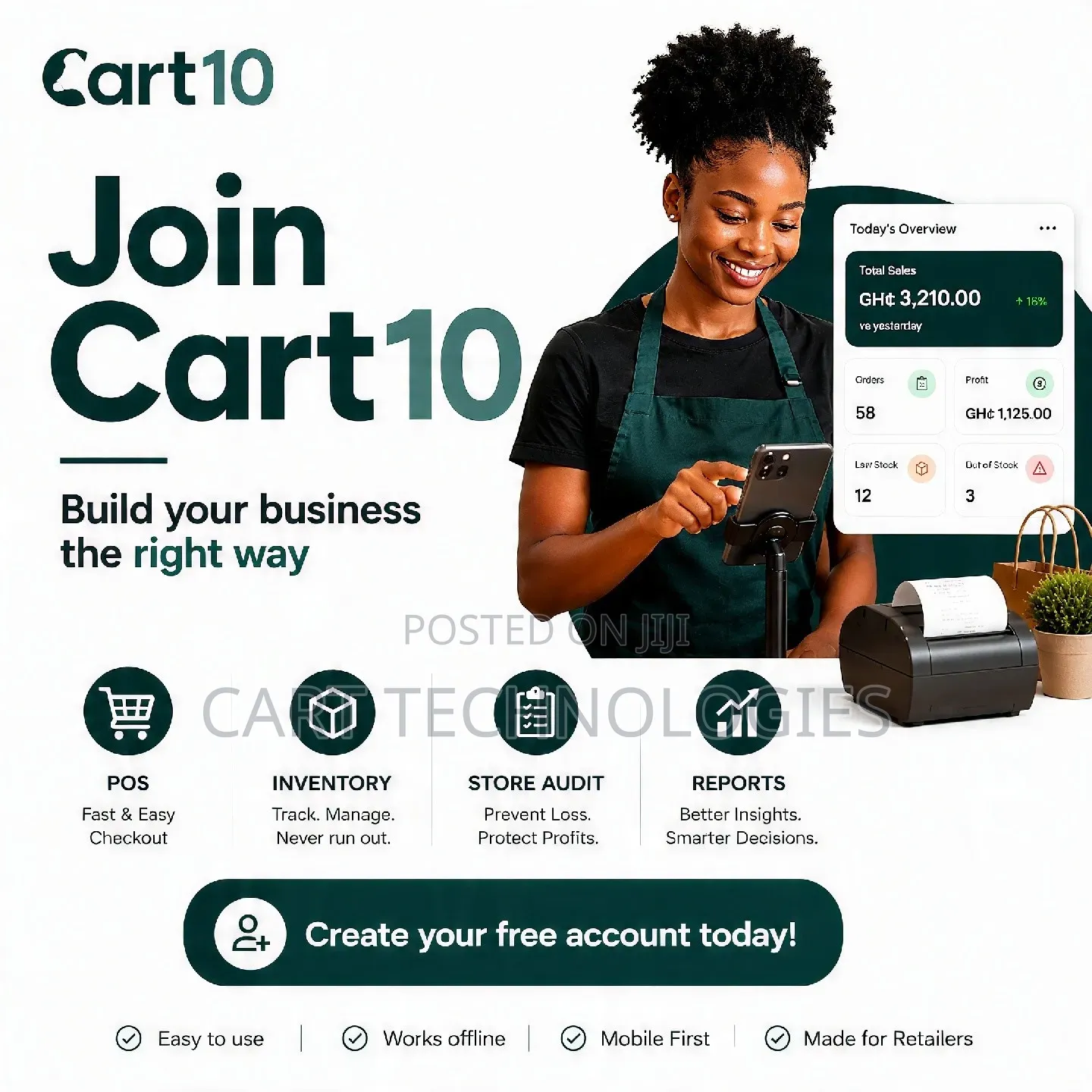 Cart10 Retail Operating System Software