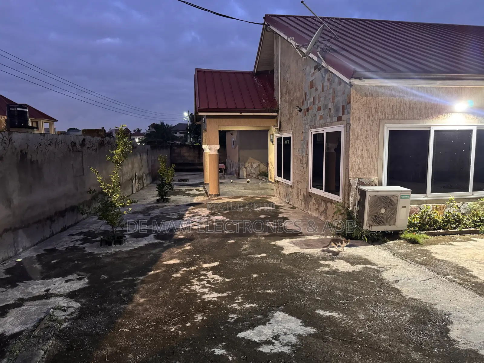 4 Bedroom House With Big Compound at Sarpieman