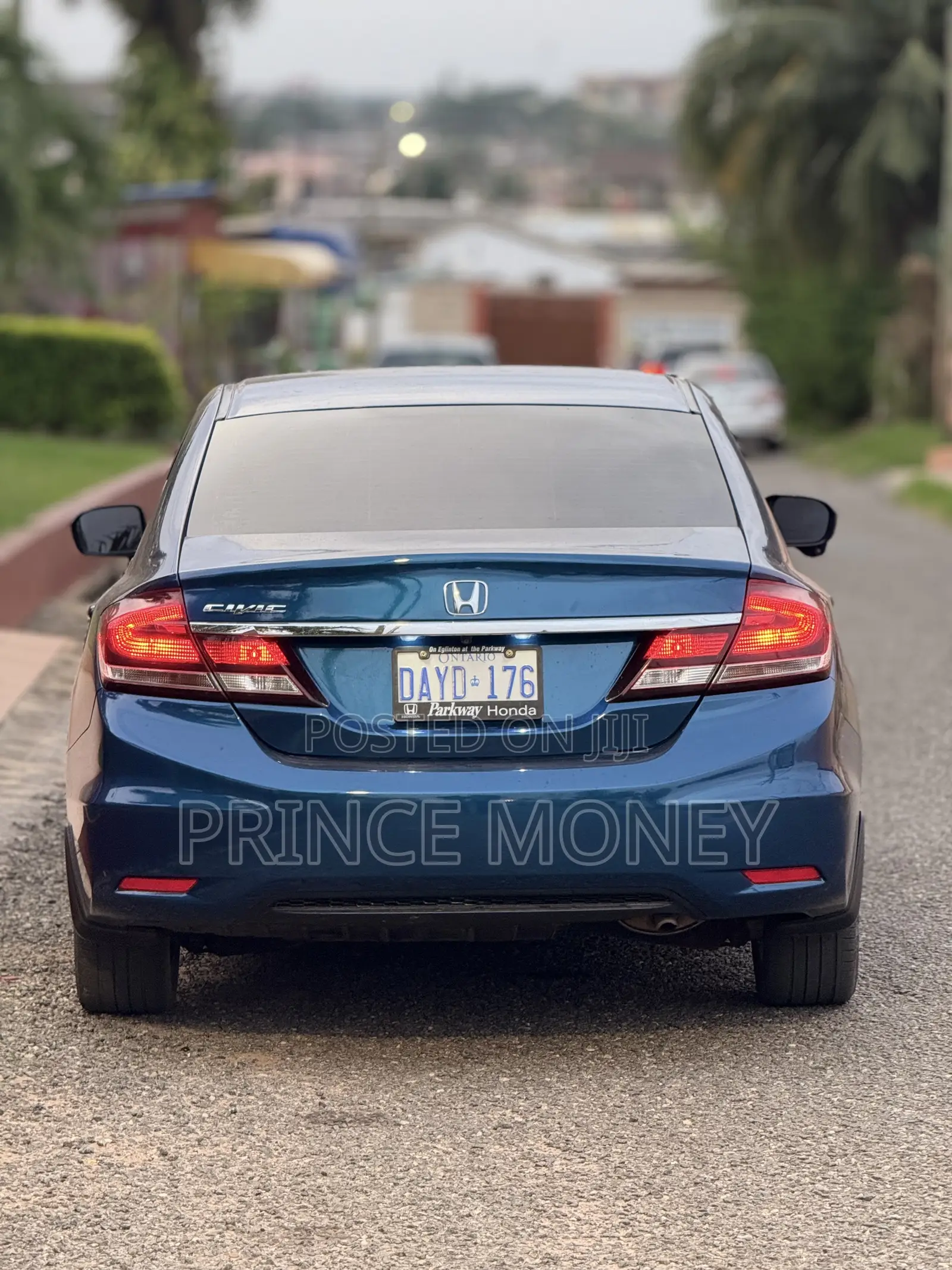 Honda Civic 2015 Blue
