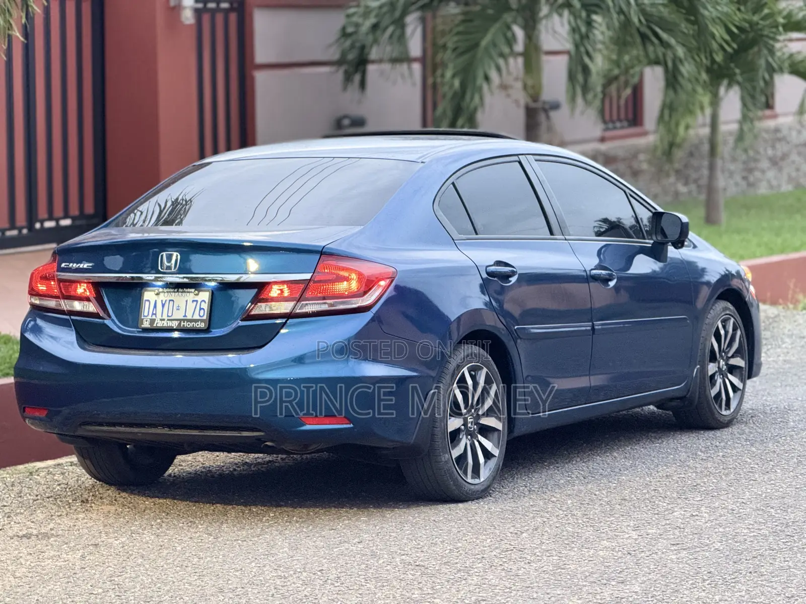 Honda Civic 2015 Blue