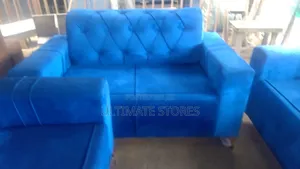 Quality Suede-Material Sofa Set