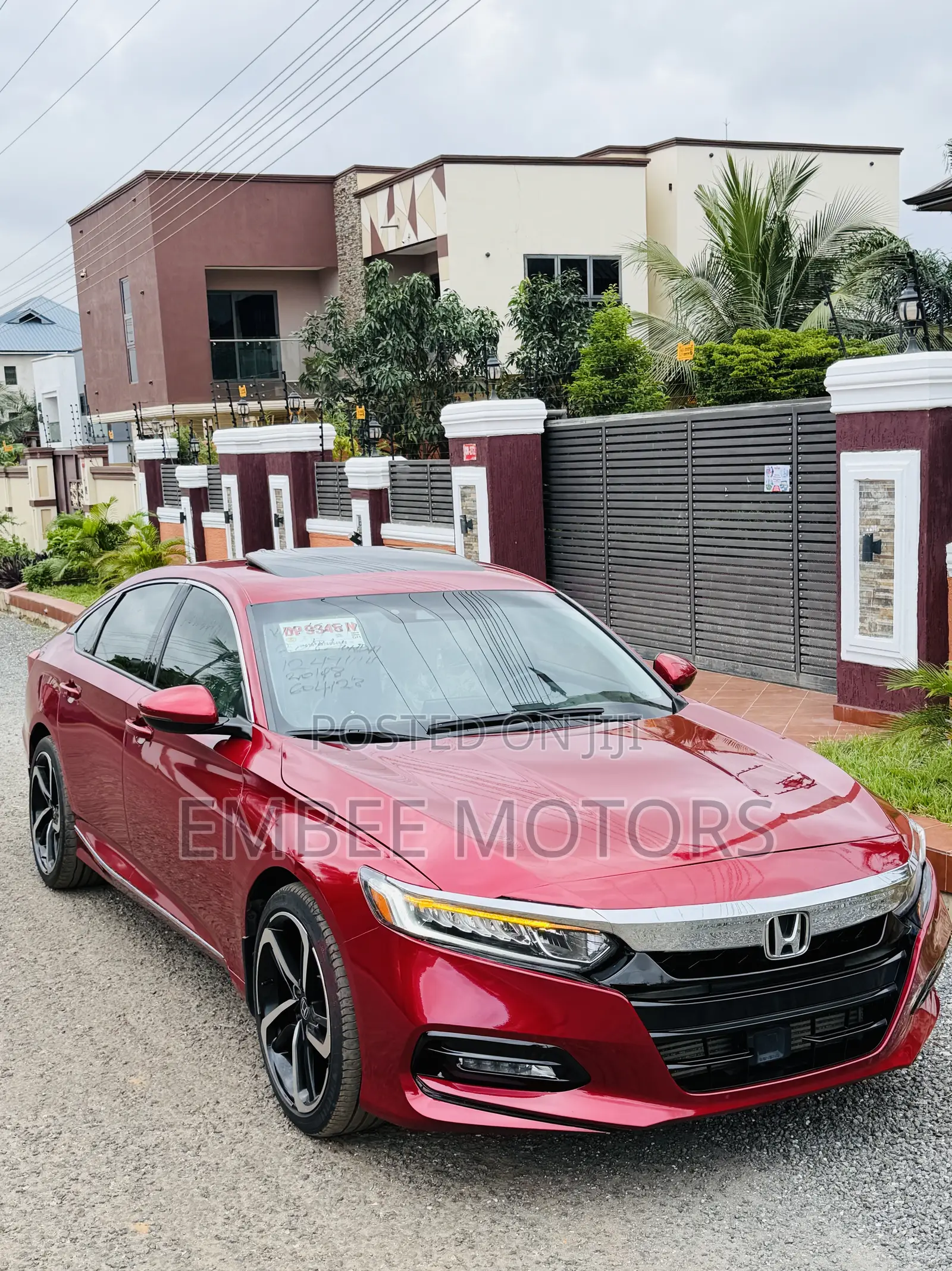 Honda Accord EX-L 2018 Red