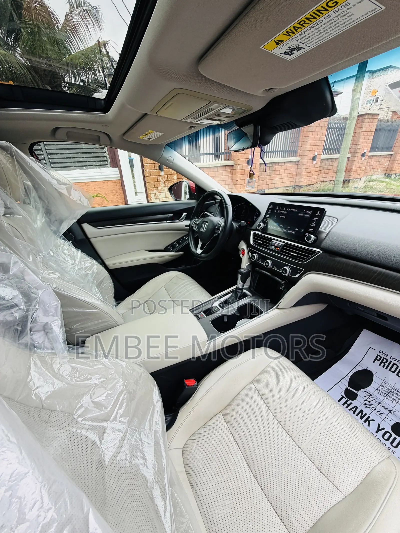 Honda Accord EX-L 2018 Red