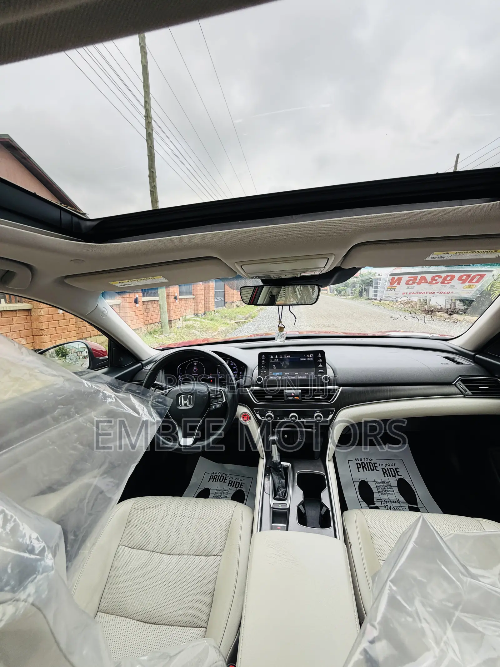 Honda Accord EX-L 2018 Red