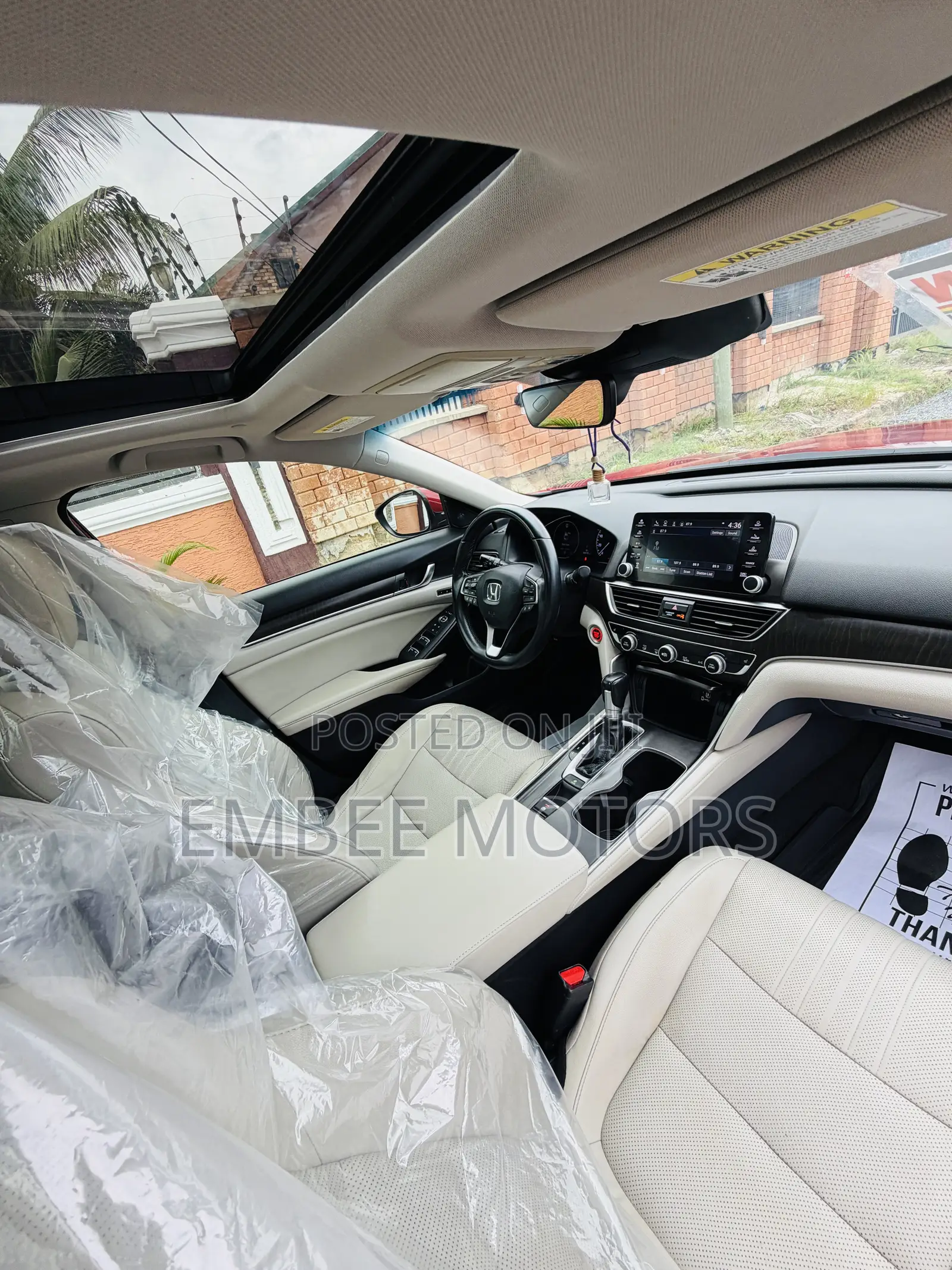 Honda Accord EX-L 2018 Red