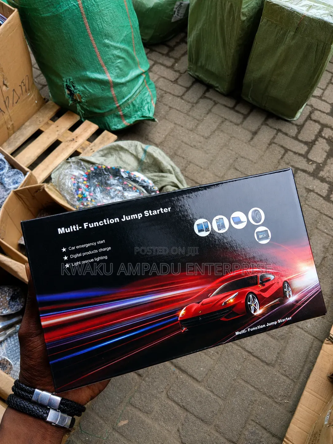 Portable Multi-Function Jump Starter