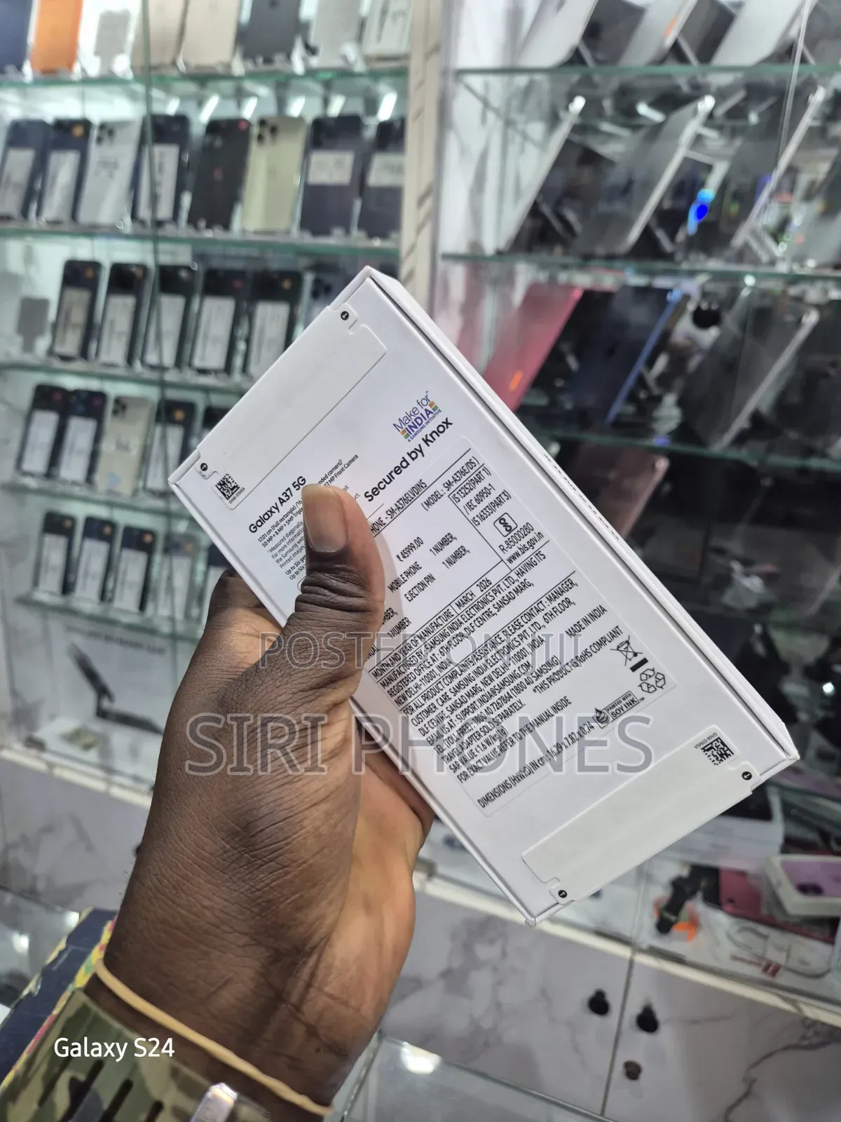 New Samsung Galaxy A37 256 GB Purple