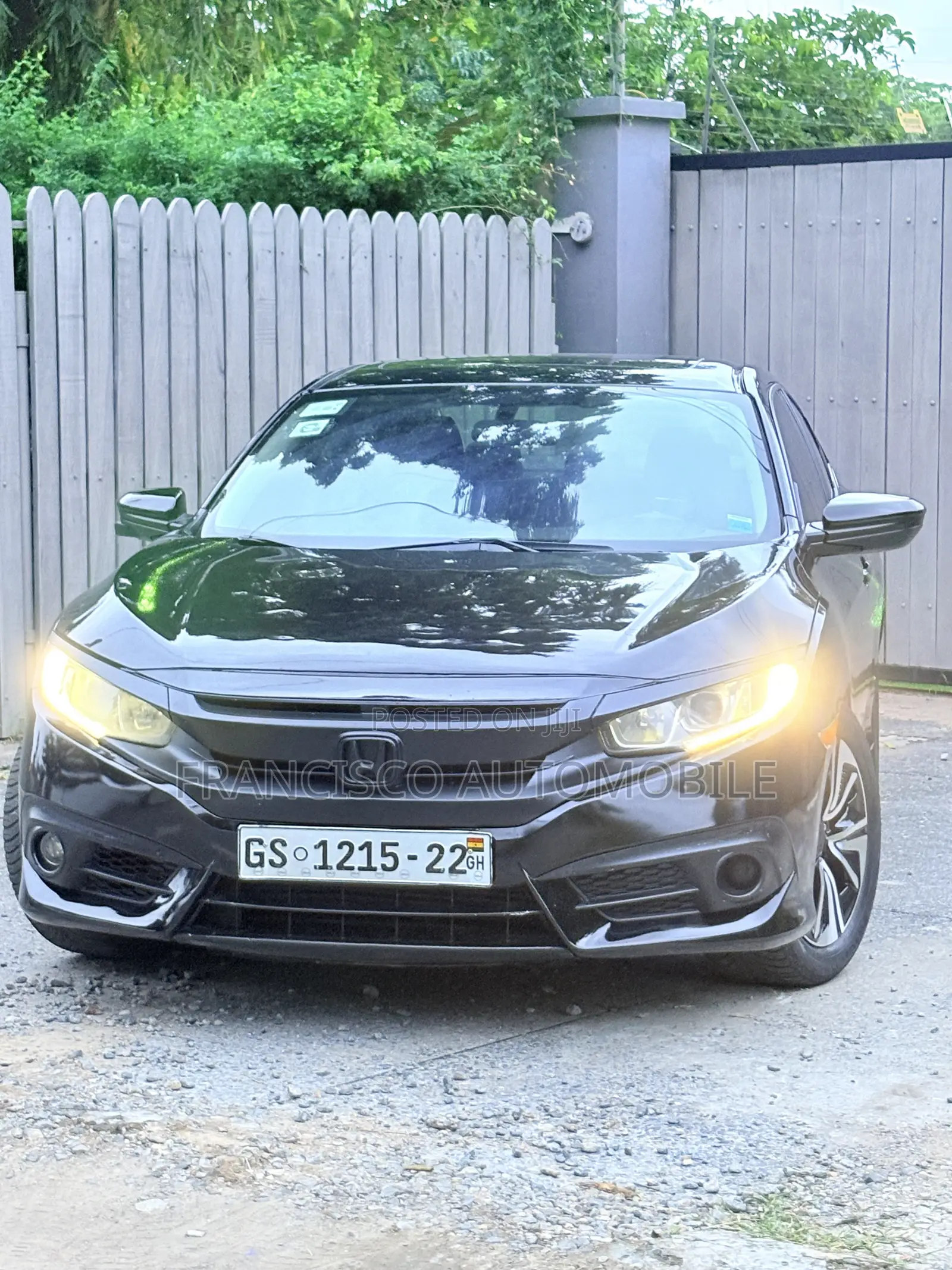 Honda Civic EX Sedan 2018 Black