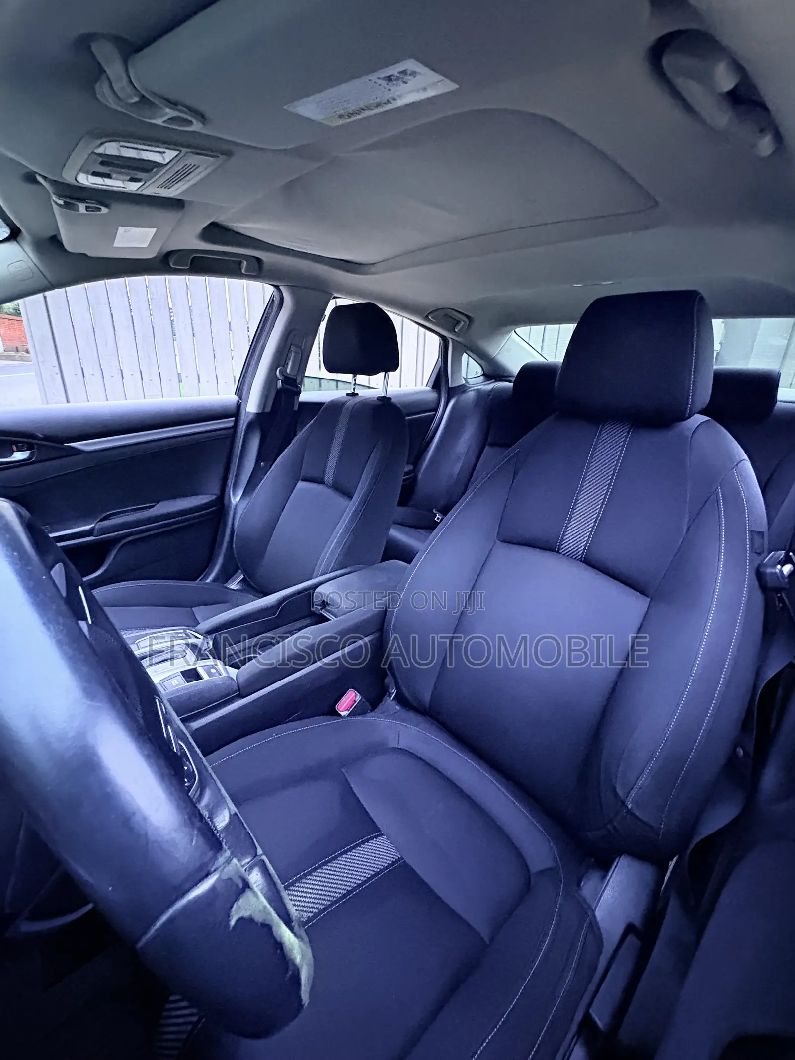 Honda Civic EX Sedan 2018 Black