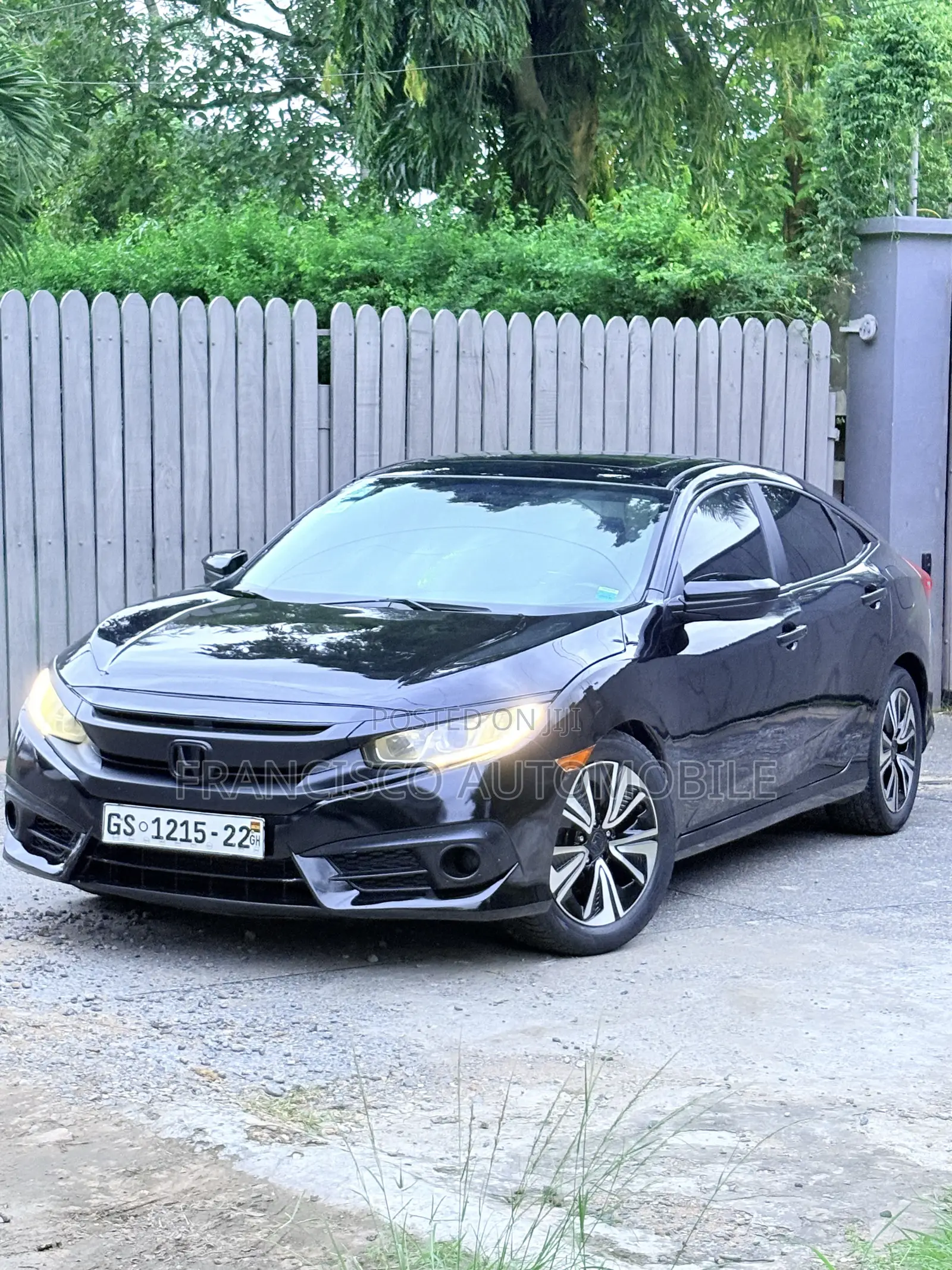 Honda Civic EX Sedan 2018 Black