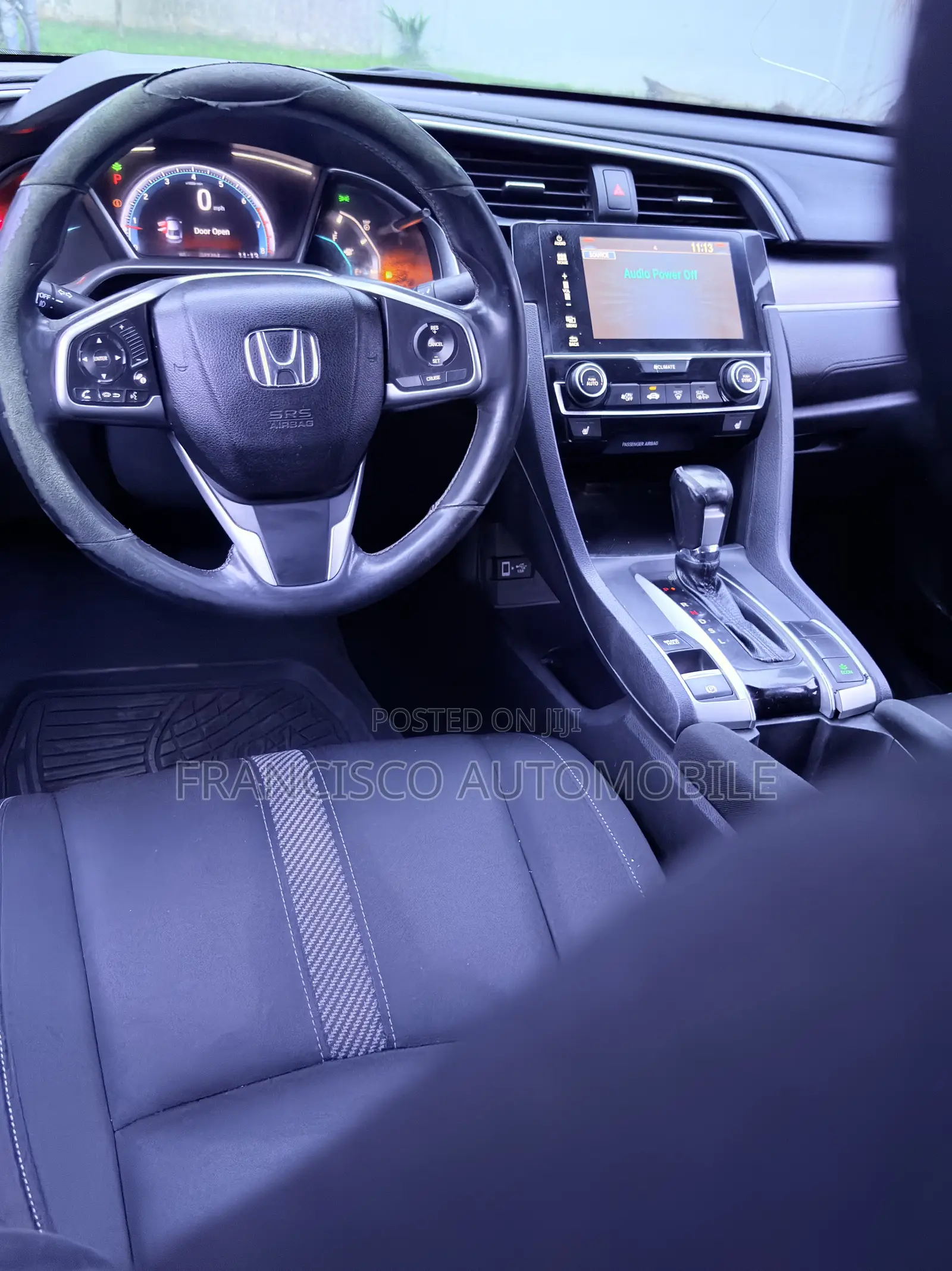 Honda Civic EX Sedan 2018 Black