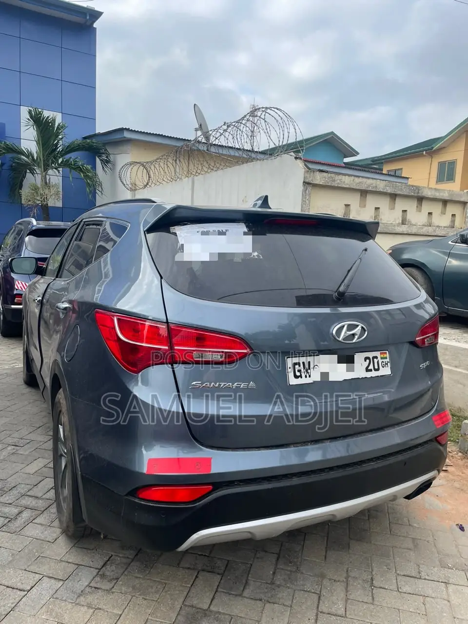 Hyundai Santa Fe 2014 Gray