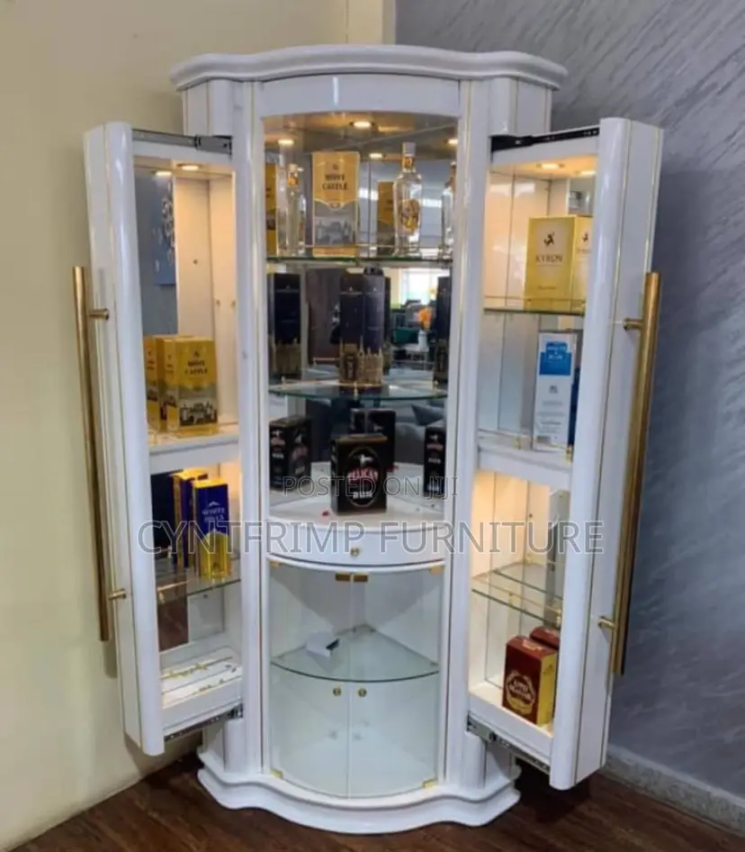 Luxury Corner Bar Display Cabinet