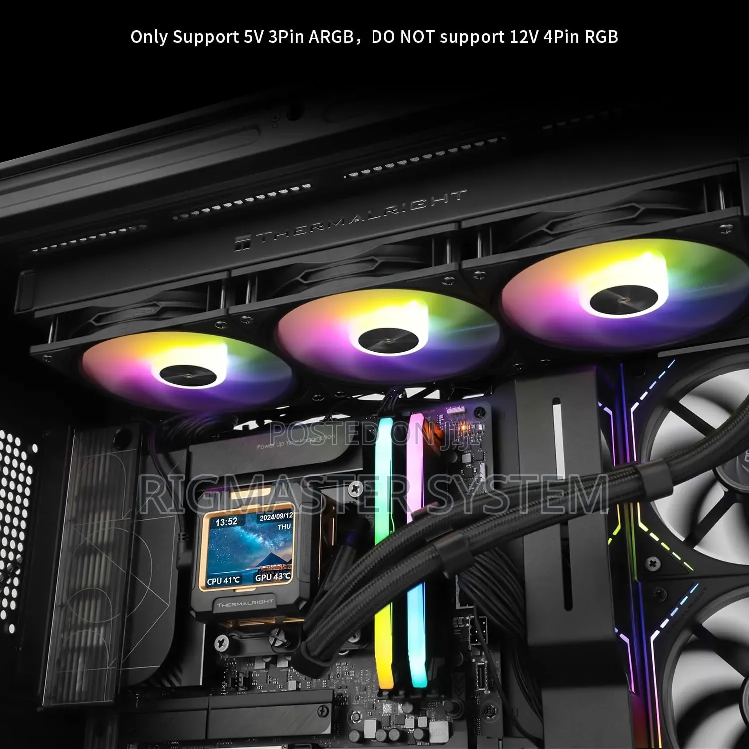Thermalright Frozen Warframe Se V2 360 Aio Liquid Cooler
