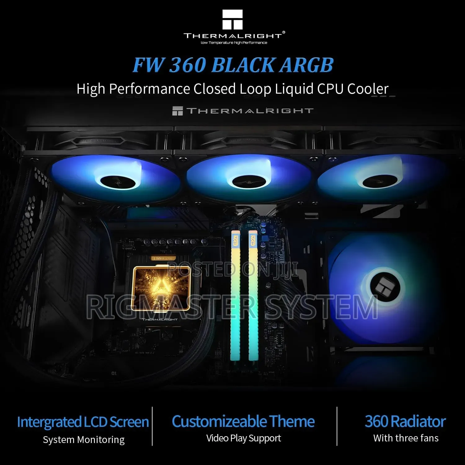 Thermalright Frozen Warframe Se V2 360 Aio Liquid Cooler