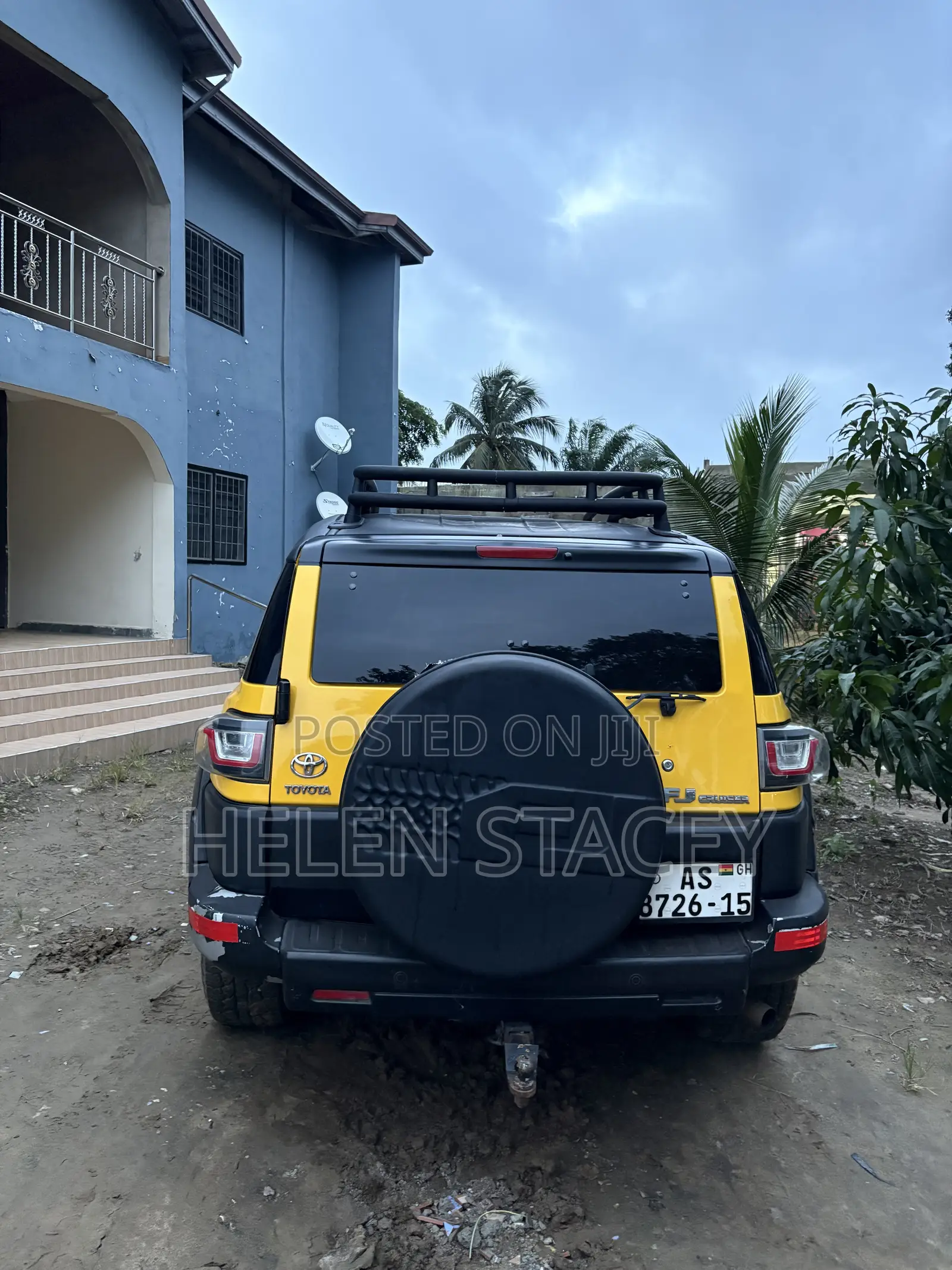 Toyota FJ Cruiser Base 4x4 2008 Yellow