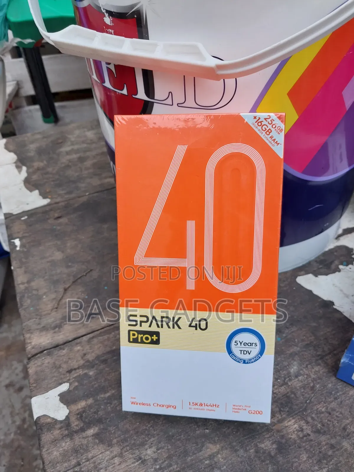 New Tecno Spark 40 Pro+ 256 GB Silver