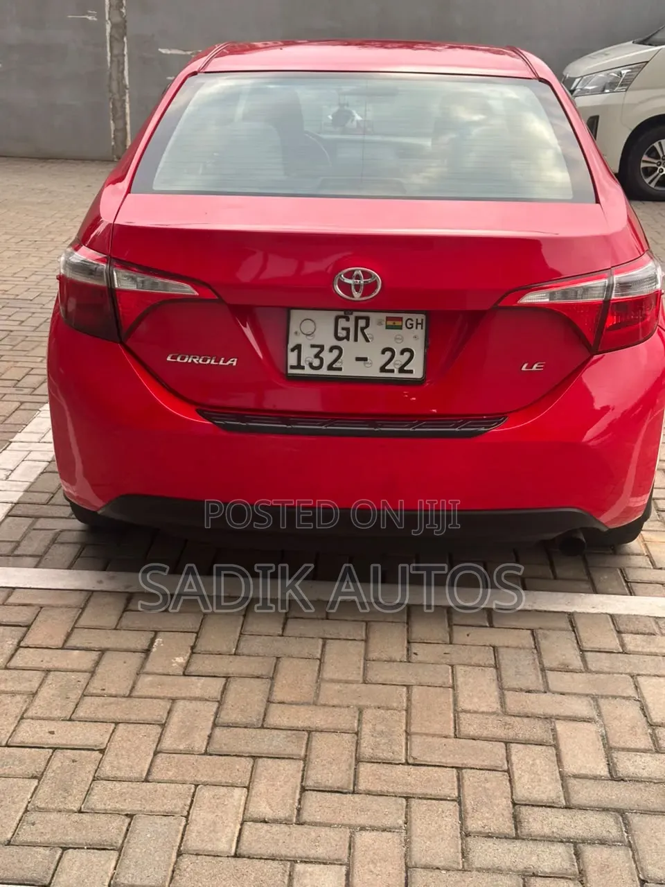 Toyota Corolla 2015 Red