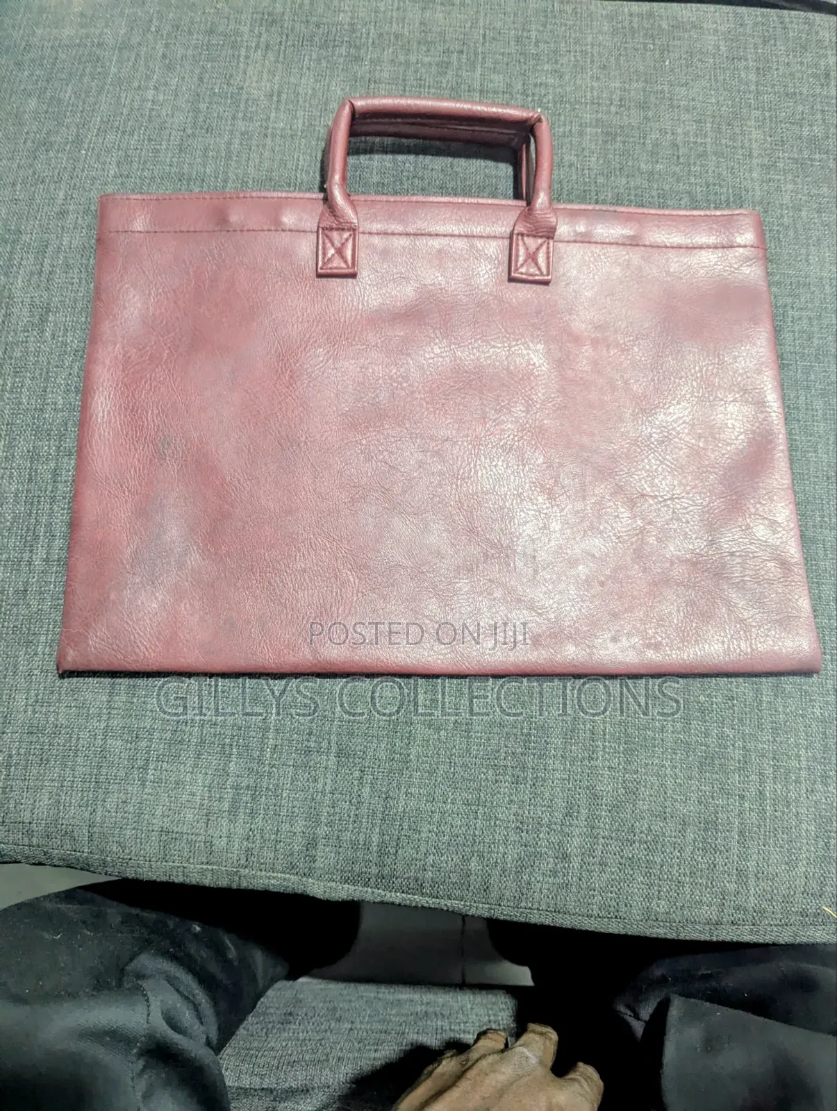 16 Inches Laptop Sleeve Cover Bag Fos Original 2 Leather Brown