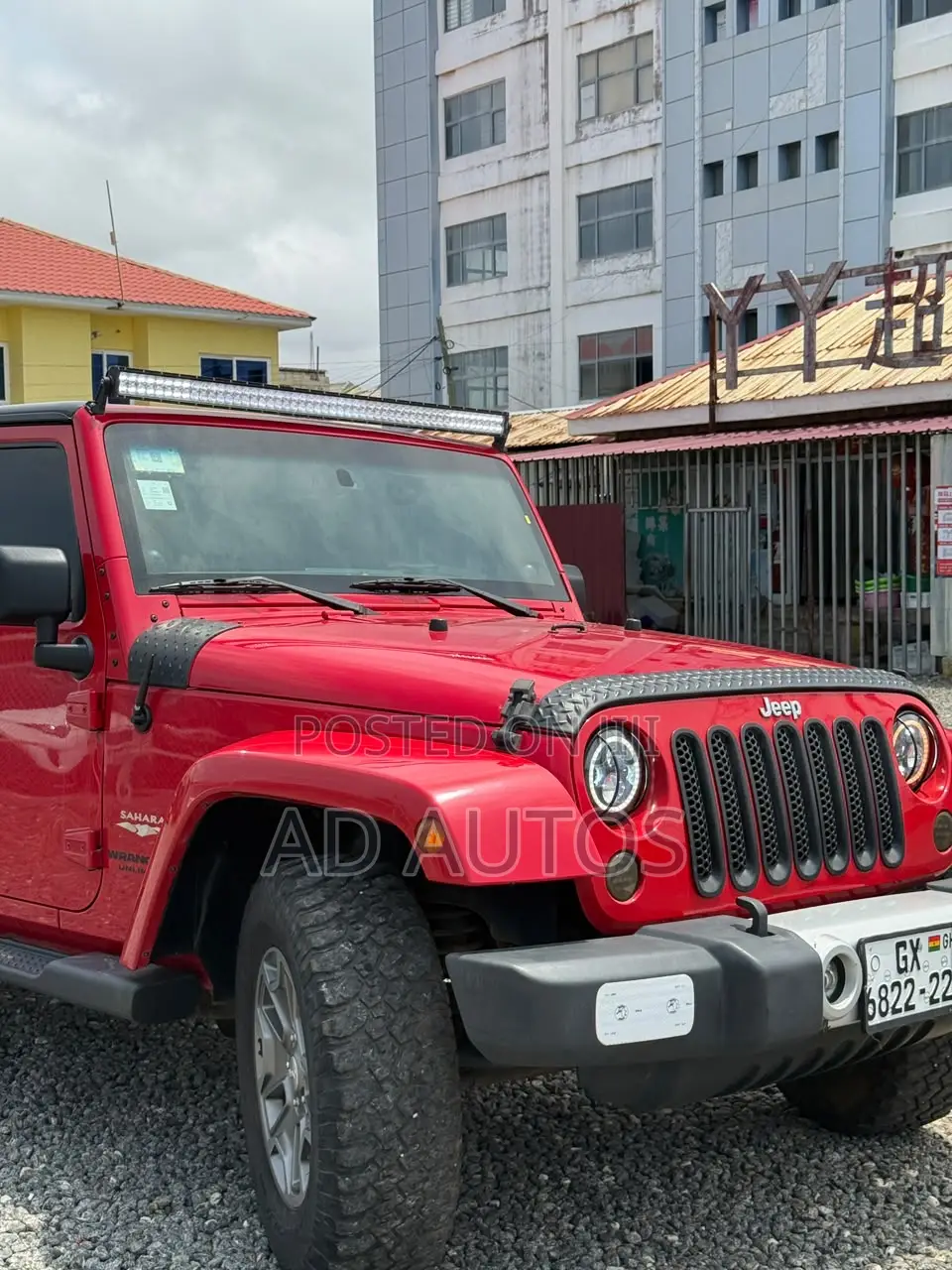 Jeep Wrangler Sahara 4x4 2016 Red