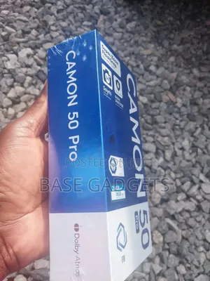 New Tecno Camon 50 Pro 256 GB Black