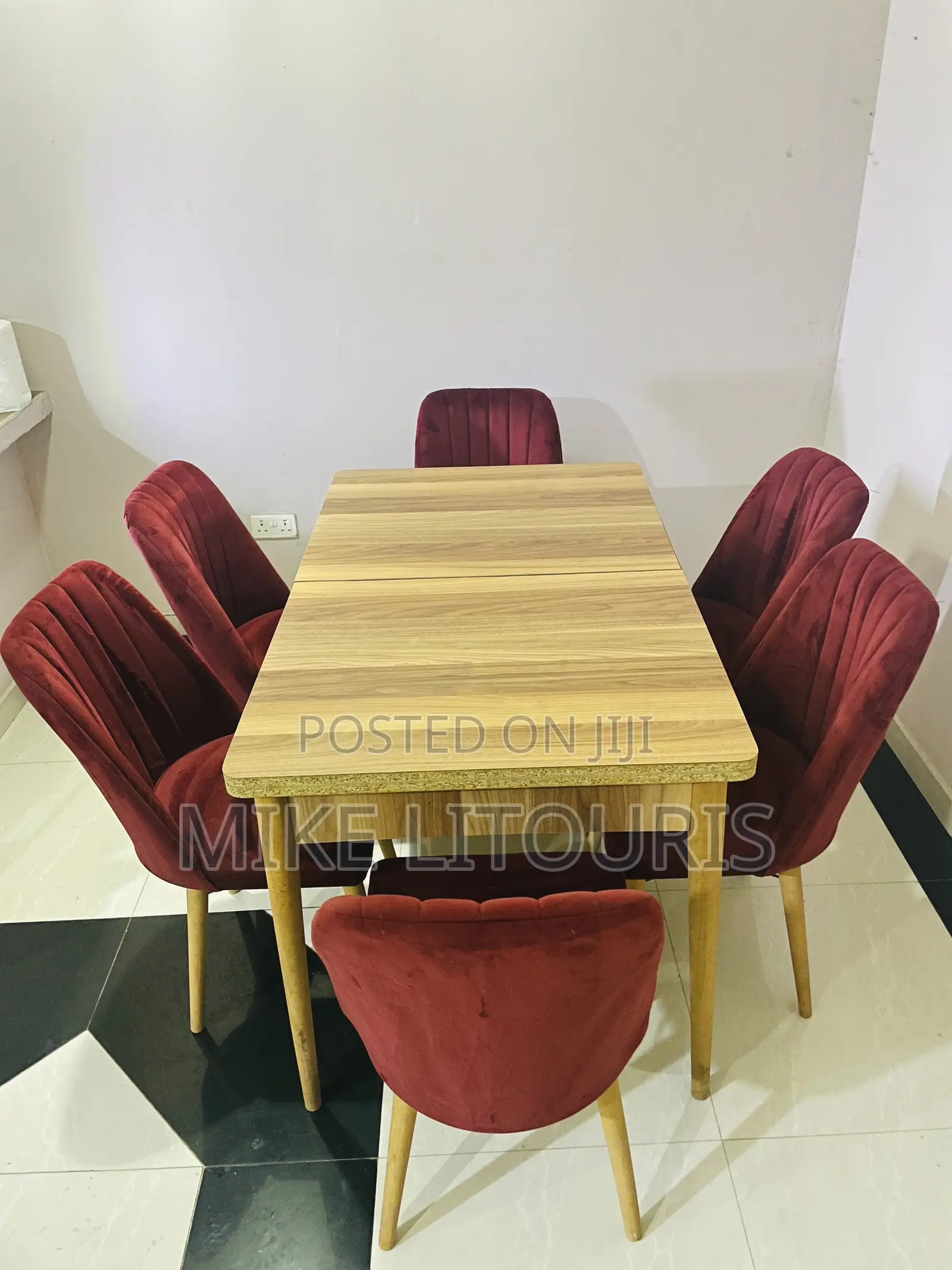 6 Seater Extendable Dining Table Set